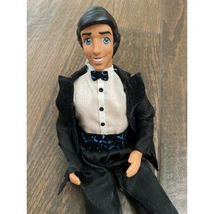 Disney The Little Mermaid Prince Eric Doll 12'' Vintage Preowned 1968 Mattel Tux